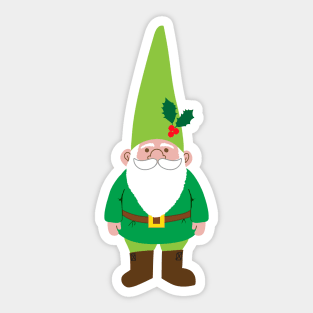 Christmas gnome Sticker